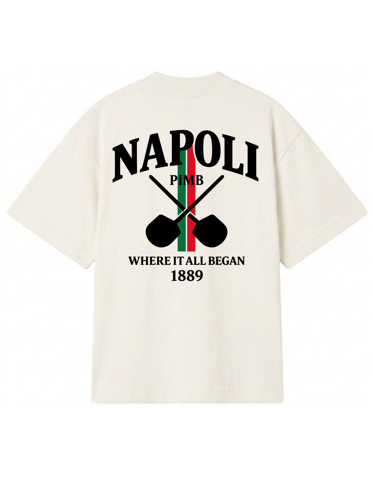 CAMISETA IRON OVERSIZED NAPOLI PÁ