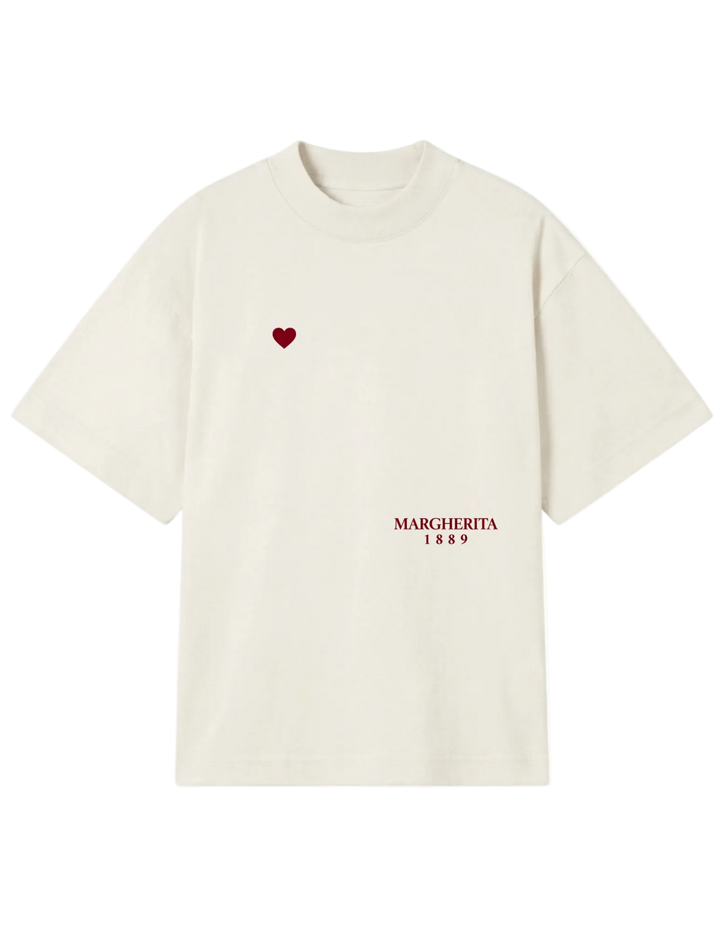 CAMISETA IRON OVERSIZED MARGHERITA HEART