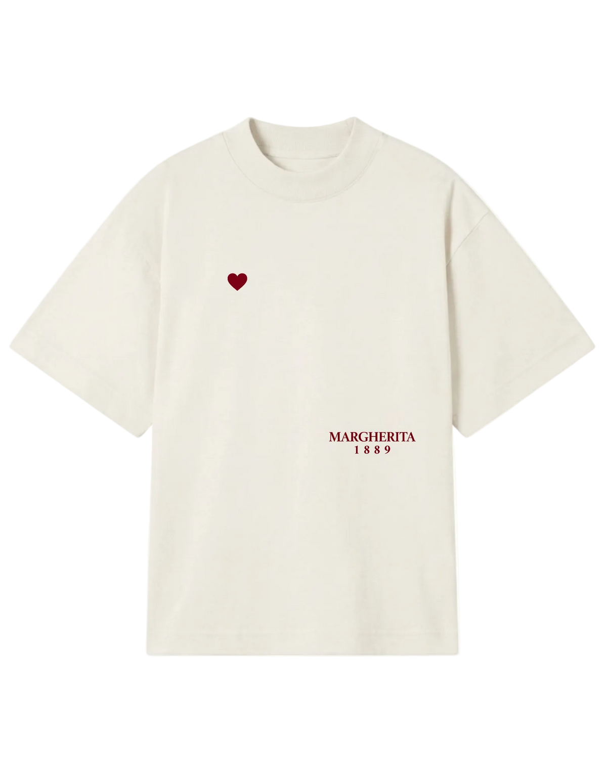 CAMISETA IRON OVERSIZED MARGHERITA HEART