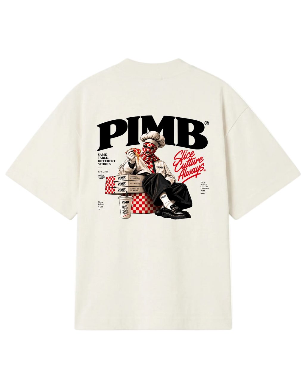 CAMISETA IRON OVERSIZED THE SLICE MAKER